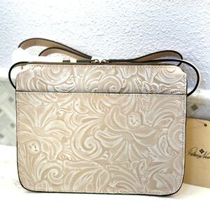 Patricia Nash Tooled Leather Vallata Crossbody